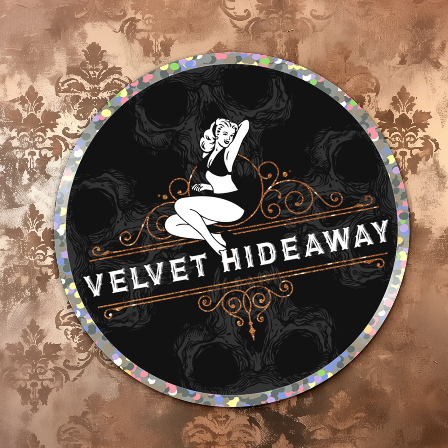 Velvet Hideaway Sticker