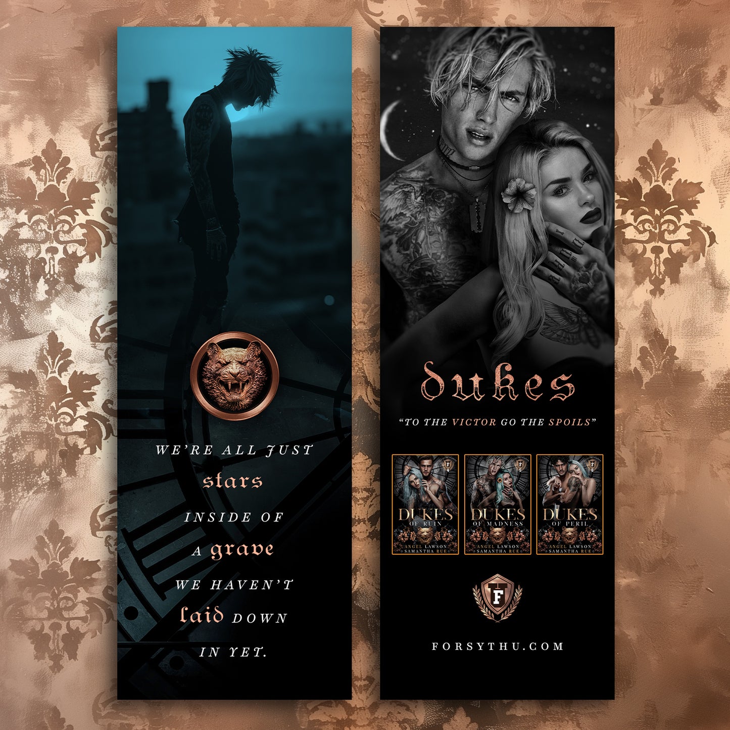 Dukes Bookmark Set