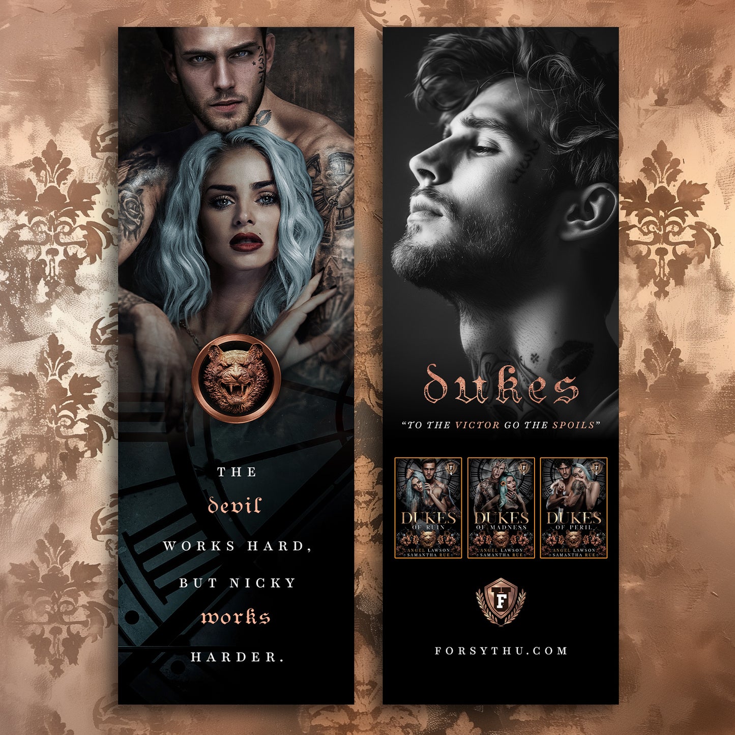 Dukes Bookmark Set