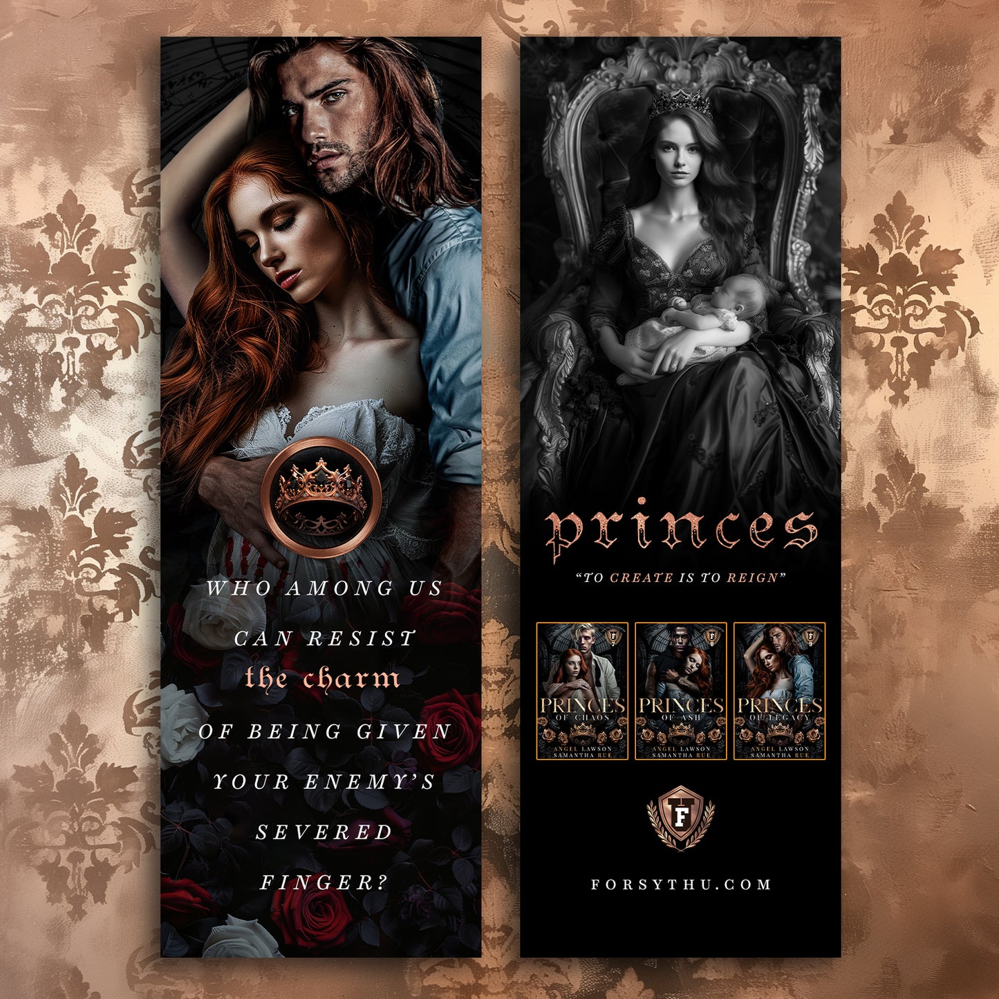 Princes Bookmark Set