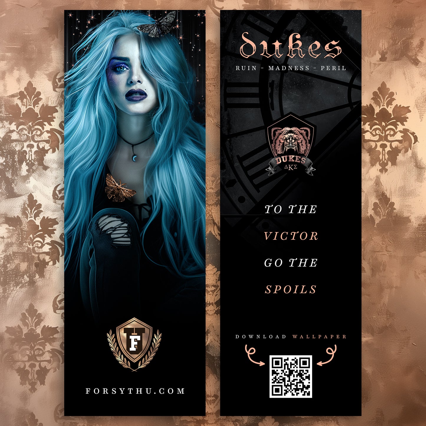 Queens of Mayhem Bookmark Set