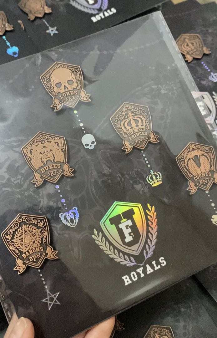 House Crest Pin Set