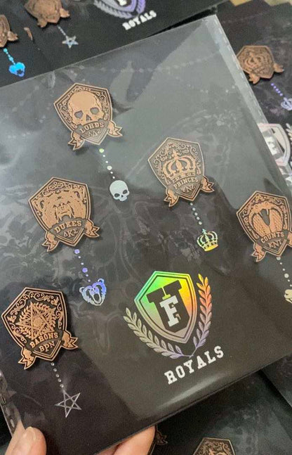 House Crest Pin Set