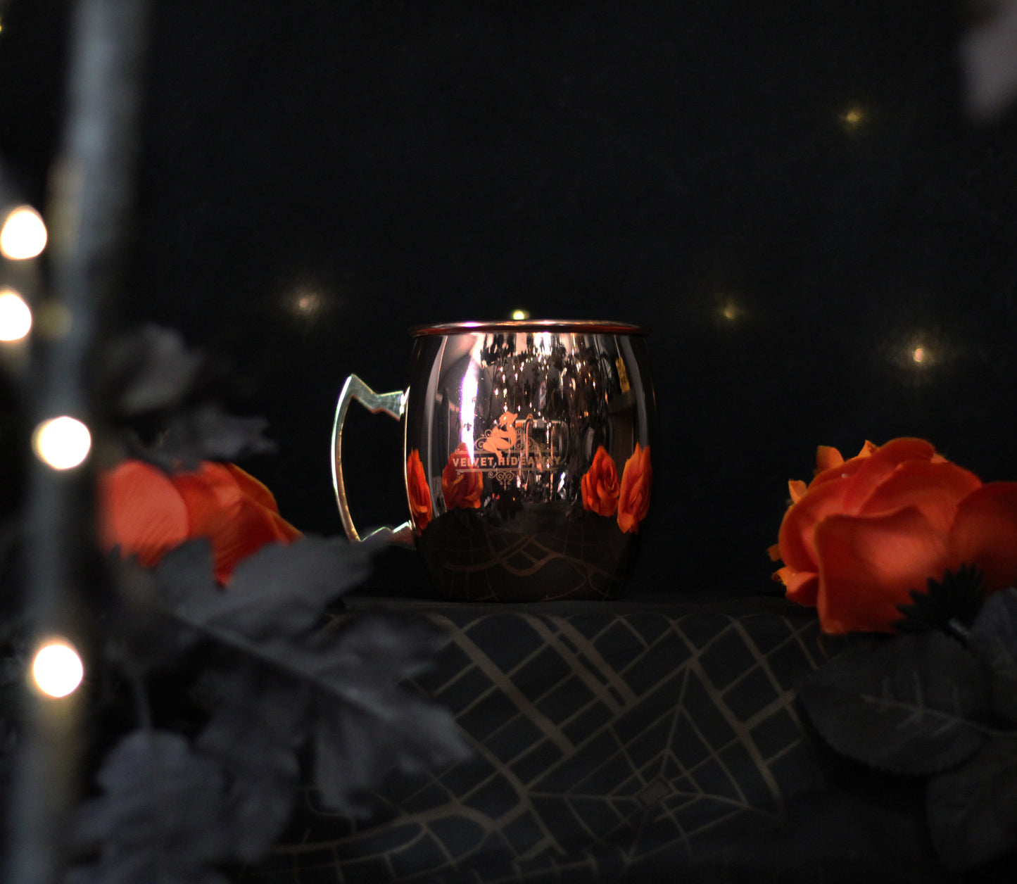 Velvet Hideaway Rose Gold Mule Mugs