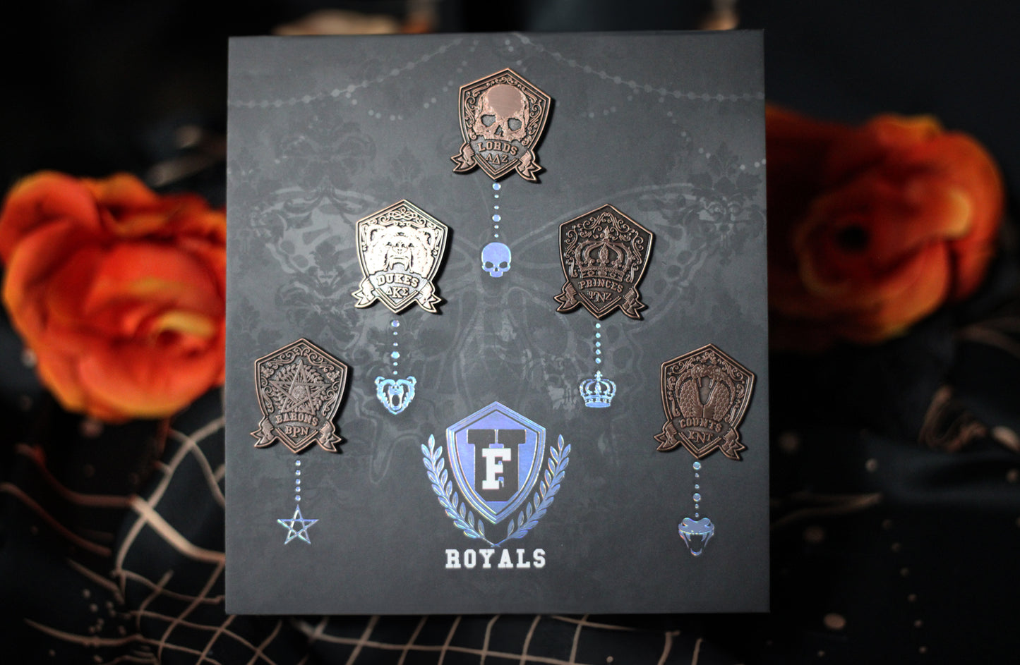 House Crest Pin Set